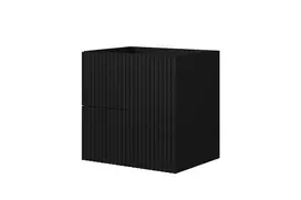 Nicole praustuvo pakabinama spintelė 60 2Sz Black Matt