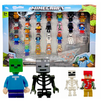 Didelis LEGO Minecraft žmogeliukų rinkinys - 24 vnt.