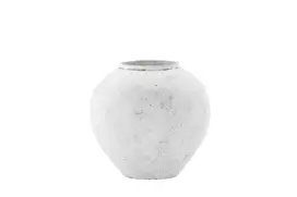 Globe Vaza, smėlio/Ruda - 14*25*23Hcm