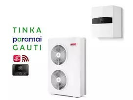 Šilumos siurblys Oras-Vanduo Ariston Nimbus R32, Plus, 120 S T Net 13.87 kW Φ3, su Wi-Fi