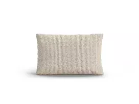 Pillow, "Poppy", 30x50x10, Light Beige