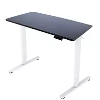 Desk ERGO FIT with 1 motor 120x68xH71,5-116cm, black/white