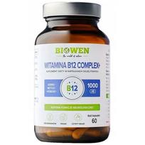 Biowen Vitaminas B12 kompleksas+ – 60 kapsulių