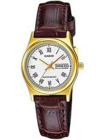 CASIO LTP-V006GL-7B MOTERŲ LAIKRODIS (zd576a) + DĖŽUTĖ