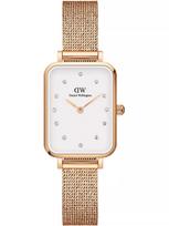 DANIEL WELLINGTON MOTERŲ LAIKRODIS DW00100527 - QUADRO (zw505j)