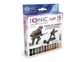 IONIC - Akrilinių dažų rinkinys Waffen SS Uniforms & Eichenlaubmuster (Oak Leaf) Camouflage, 1200