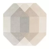 Vaip DIXIE CARVED-3, 200x200cm, hall/bee