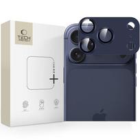 Tamsiai mėlynos spalvos kameros apsauga "Tech-Protect Camfull Fit+" telefonui Apple iPhone 17 Pro Max