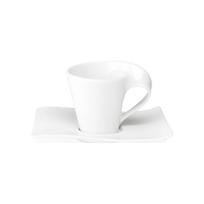 Kavos puodelis su lėkštute Villeroy & Boch NewWave Caffe, 140 ml