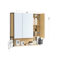 Vonios spintelė su LED apšvietimu 70x70x14,5 cm