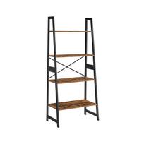 Bambukinis lentynų stovas VASAGLE, 63x34x137 cm