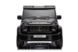 Vaikiškas elektromobilis Mercedes G63, balta/juoda/
