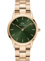 DANIEL WELLINGTON MOTERŲ LAIKRODIS DW00100421 Ikoniškas Emerald 28mm + DĖŽUTĖ