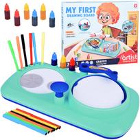 Kūrybinis rinkinys Dailės lentos 3in1 Spirograph Grafiti Piešimas TA0109
