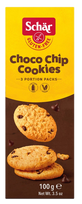 SCHAR Choco Chip be glitimo sausainiai, 100 g