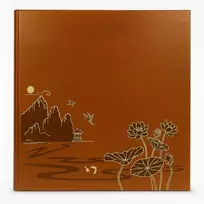 Albumas GED SB46500 LOTUS POND BROWN 10x15 500 juodi lapai| kišeninis | kniedytas