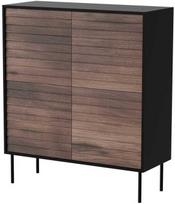 Cama Meble Cama 4D CORTINA komoda 102x40x118 juodas/graikinis riešutas