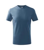 Vaikiški Marškinėliai MALFINI Basic 138 Denim 160g/m2
