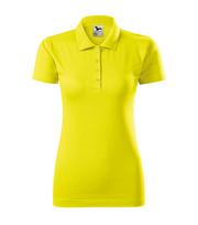 Moteriški polo marškinėliai Single J. 223 | citrininė spalva