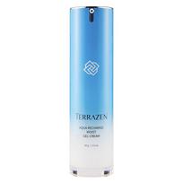 Drėkinamasis kremas veido odai Terrazen Aqua Recharge Moist Gel Cream TER86802, ypač tinka sausai veido odai, gelinės konsistencijos, 60 g