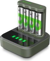 Gp Batteries GP - ReCyko Everyday Battery Charger, B441 (USB) + Dock D451, incl. 4 x AA 2100 mAh Batteries