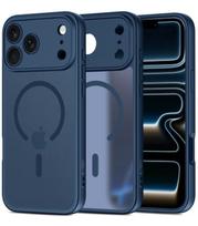 Matinis mėlynas dėklas Apple iPhone 17 Pro Max telefonui "Tech-Protect BasicMag Magsafe"