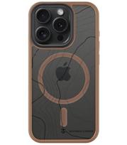 Rudas (Moucha Moose) dėklas Apple iPhone 15 Pro telefonui "Tactical MagForce Hyperstealth Sika Cover"