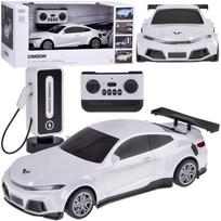 Automobilis + įkrovimo stotis Elektra automobilių spalvoti žibintai RC0687