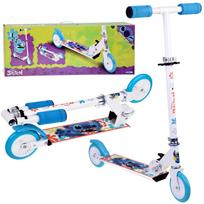 Disney STITCH 2-ratų sulankstomas paspirtukas 50 kg BALTA SP0842