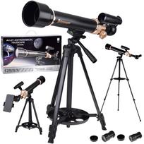 Astronominis teleskopas 30x/60x 500mm + trišakis ir priedai ES0028