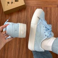 Campus style Korean board shoes women's 2025 autumn new cute platform white shoes women's shoes versatile student casual shoes 35 mėlyna