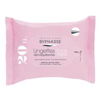 BYPHASSE MILK PROTEINS drėgnos servetėlės veido ir akių makiažui valyti (20 vnt.)