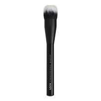 NYX PROFESSIONAL MAKEUP dvigubo pluošto šepetėlis skystai pudrai tepti