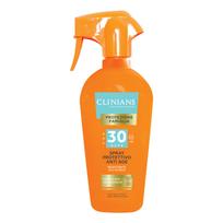 CLINIANS SPF 30 ANTI AGE purškiamasis apsauginis kūno pienelis nuo saulės, 250 ml