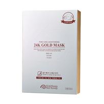 GOLD ENERGY SNAIL SYNERGY 24K GOLD veido kaukės (10 x 33 ml)