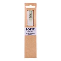 SOFIT stiklinė dvipusė nagų dildė, 9 cm