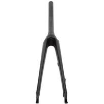 Bike Rigid Front Fork Full Carbon Fiber Road Bike Fork Quick Release Type UD Pattern Top Taper Pipe for Disc BrakeUD