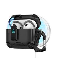 AirPods Pro 3 dėklas su stovu, magnetinis