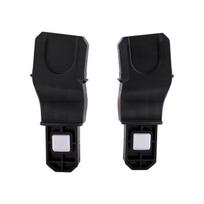 Adapteriai vežimėliui, autokėdutei Lorelli Spirit, Black, 2 vnt