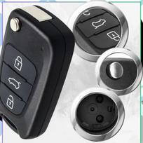 Automobilio rakto korpusas su pulteliu Peugeot 207 307 308 407 607