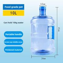 Hot selling household water dispenser bucket portable thickened with lid small detachable and washable water purification bucket