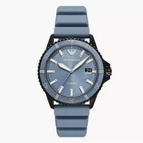 Emporio Armani AR11685 World Explorer Blue Silicone Men's Watch 42