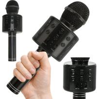 Belaidis karaoke mikrofonas su MP3 grotuvu ir FM radiju