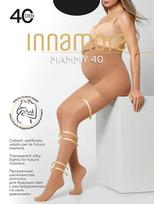 Pėdkelnės nėščiosioms INNAMORE MAMMY juodos 40 den