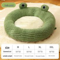 Alpakos pliušinis augintinio guolis: Šilta, Stora, Labai Atšokanti Sofa Katėms ir Šunims 40cm Diameter