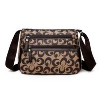 New Large Capacity Multi-layer Women's Crossbody Bag, Single Shoulder Fashion Trend Printed Bag Zero Wallet KTY ruda
