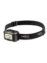 Galvos žibintas NEO 99-073 su judesio jutikliu, 250 lm COB LED
