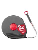 Stiklo pluošto matavimo ruletė TOP TOOLS, 30 m