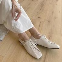 Madingi Nauji Retro Minkšto Padėklo Viengubiai Batai Moteriški Kvadratiniu Pirštu Suvarstomi Vienspalviai Plokščiapadžiai Lengvi Patogūs Mokasinai Sapatos Femininos 35 balta