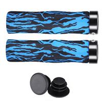 2Pcs Mountain Bike Handlebar Grips EVA Foldable Shock Absorption Anti Slip Bike Handle Bar Grips for Cyclists